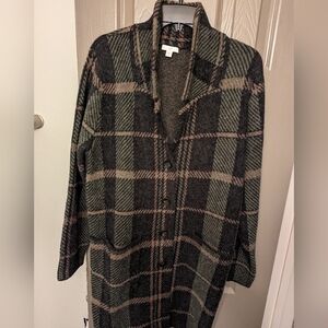 J Jill Coat Sweater Medium